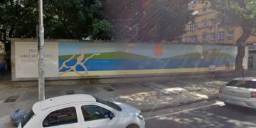 Muro da Praça Sarah Kubitschek, em Copacabana, será demolido para revitalização e segurança