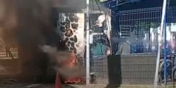 Incêndio destrói base do Segurança Presente no Centro do Rio; nenhuma pessoa fica ferida