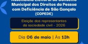 Comissão Eleitoral de São Gonçalo inicia eleição de membros do Copede para 2026-2028