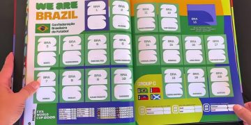 Álbum oficial da Copa 2026 destaca dois jogadores do Flamengo na seleção brasileira