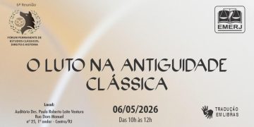 EMERJ realiza encontro sobre o luto na Antiguidade Clássica com transmissão ao vivo
