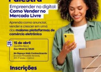 Prefeitura de São Gonçalo abre inscrições para palestra gratuita sobre vendas no Mercado Livre