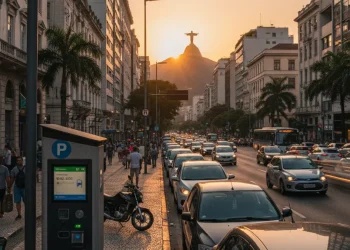 Prefeitura do Rio lança sistema Rio Rotativo Digital para estacionamento em agosto de 2026