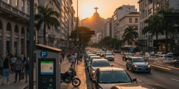 Prefeitura do Rio lança sistema Rio Rotativo Digital para estacionamento em agosto de 2026