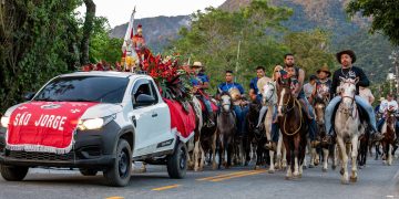 Prefeitura de Maricá realiza celebração de São Jorge com milhares de participantes