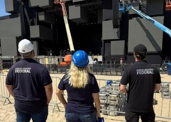 CREA-RJ realiza quase 95 mil ações de fiscalização em eventos de grande porte entre 2024 e 2025