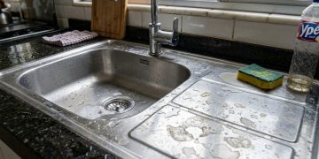 Dicas eficazes para manter pia de inox livre de manchas de água e brilho