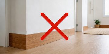 Rodapé de poliestireno em Niterói oferece resistência ao mofo, durabilidade e economia