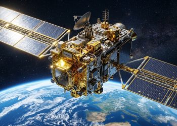 Ouro de alta pureza protege componentes eletrônicos e prolonga vida útil de satélites