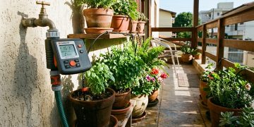 Automatização da rega na varanda: economia e eficiência na manutenção de plantas