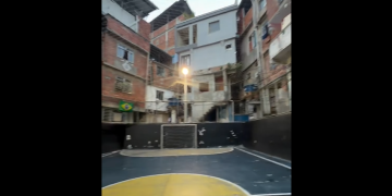 Favela Tavares Bastos celebra Dia do Trabalhador com homenagem à velha guarda na quadra de esportes