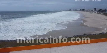 Previsão indica ondas de até dois metros nas praias de Maricá neste fim de semana