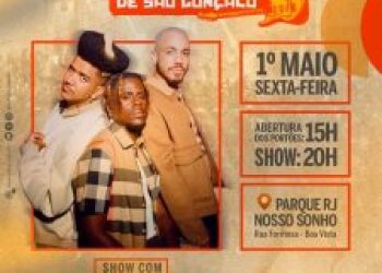 São Gonçalo celebra o 1º de Maio com Festa do Trabalhador no Parque RJ Nosso Sonho