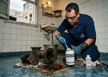 Custo médio da limpeza química de ralos em edifícios antigos de Niterói