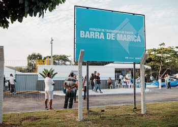 Sanemar inaugura nova estação de tratamento de esgoto em Maricá, promovendo saúde pública