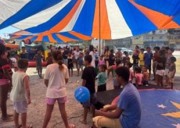 Caravana de Arte e Lazer realiza sábado de diversão gratuita no Mutuaguaçu