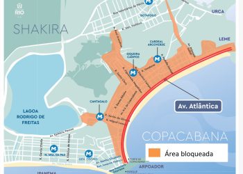Operação de trânsito no Rio de Janeiro visa garantir evento com show de Shakira em Copacabana