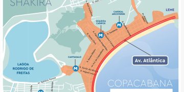 Operação de trânsito no Rio de Janeiro visa garantir evento com show de Shakira em Copacabana