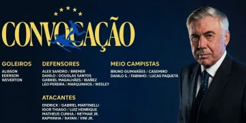 Ancelotti confirma Neymar na lista da seleção brasileira para a Copa de 2026