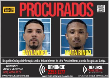 Dois foragidos ligados a crimes na Zona Norte do Rio possuem penas que somam mais de 60 anos