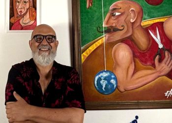 Exposição homenageia 40 anos de trajetória do palhaço Eduardo Andrade no Armazém da Utopia