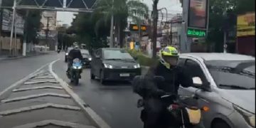 Tráfego intenso na região metropolitana do Rio de Janeiro nesta manhã de segunda-feira