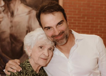 Tadeu Schmidt lamenta a perda da mãe, Dona Janira, aos 92 anos