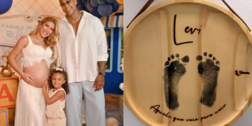 Lore Improta e Léo Santana anunciam nascimento do filho Levi, segundo filho do casal