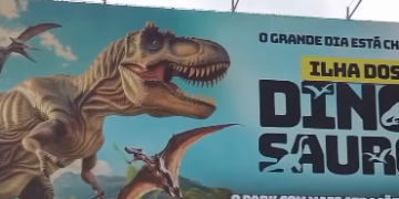 Inauguração da Ilha dos Dinossauros em Iguaba Grande promete impulsionar turismo e economia