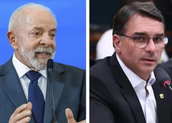 Pesquisa mostra Lula à frente de Flávio Bolsonaro nas intenções de voto em todos os cenários