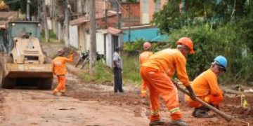 Obras de pavimentação em bairros de São Gonçalo beneficiam mais de 10 mil pessoas
