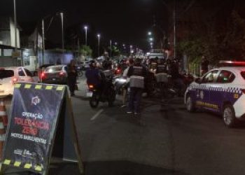 Operação tolerância zero em São Gonçalo apreende quase 700 motos e emite 100 autos