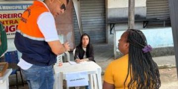 Defesa Civil realiza simulado de evacuação e ações de saúde no bairro Novo México