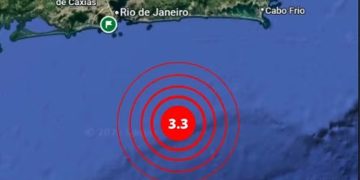 Tremor de magnitude 3,3 no mar próximo a Maricá não foi sentido pela população