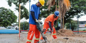 Revitalização da Praça da Trindade em São Gonçalo avança com investimentos de R$1,13 milhão