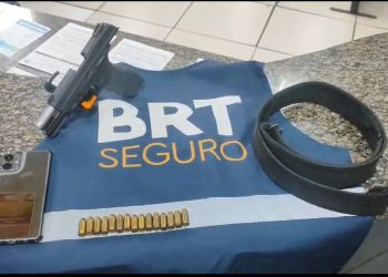Homem com arma e moto roubada é preso durante patrulhamento no Santa Cruz