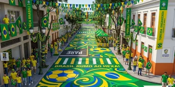 Casimiro de Abreu realiza concurso de decoração temática de ruas para a Copa de 2026