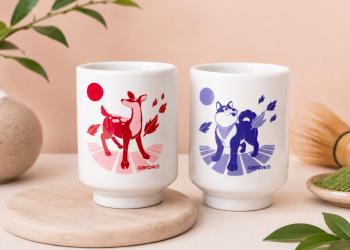 Gendai lança coleção de yunomis com artes de cenário japonês, disponível em maio