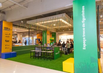 Shopping Nova América no Rio inaugura espaço de troca de figurinhas da Copa 2026