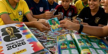 Troca de figurinhas da Copa movimenta espaço interativo no Plaza Shopping de Niterói