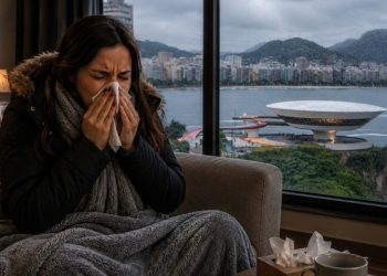 Frio e chuva em Niterói podem afetar sono, humor e saúde respiratória, alertam especialistas