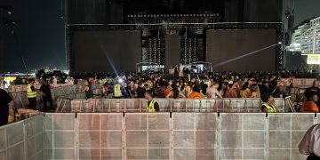 Shakira promove área VIP exclusiva em show na Praia de Copacabana