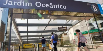 FIA-RJ realiza ação de prevenção à violência infantil na estação Jardim Oceânico