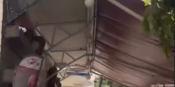 Incêndio na Churrascaria Carretão causa fumaça densa em Copacabana