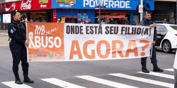Maracanã promove ação de conscientização contra abuso infantil durante Flamengo x Palmeiras