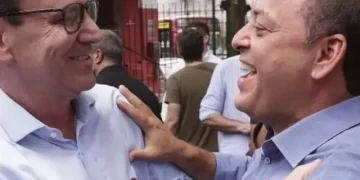 Prefeito de Niterói recebe Eduardo Paes em encontro político no MAC