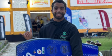 Surfista Thomas Rovira evolui na reabilitação após grave acidente em Niterói