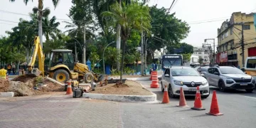 Prefeitura de São Gonçalo inicia obras de melhoria viária na Alameda Pio XII
