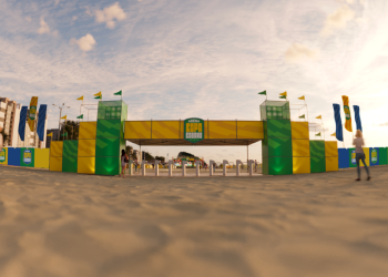 Rio de Janeiro inaugura Arena Copacabana para a Copa do Mundo com transmissão, shows e atrações culturais