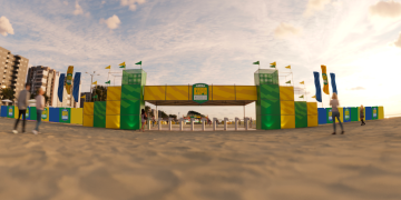 Rio de Janeiro inaugura Arena Copacabana para a Copa do Mundo com transmissão, shows e atrações culturais